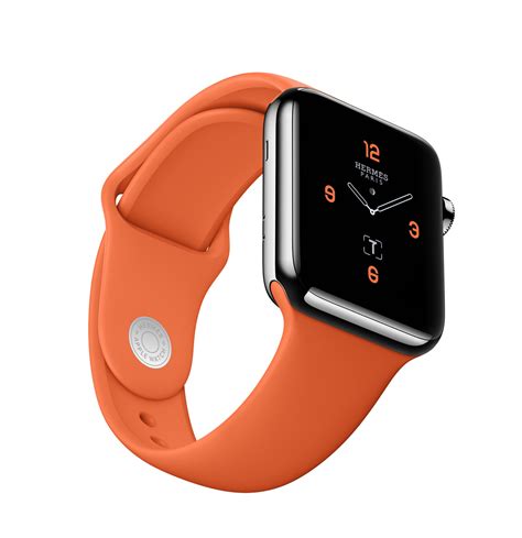 apple watch hermes orange sport band|hermes apple watch band cost.